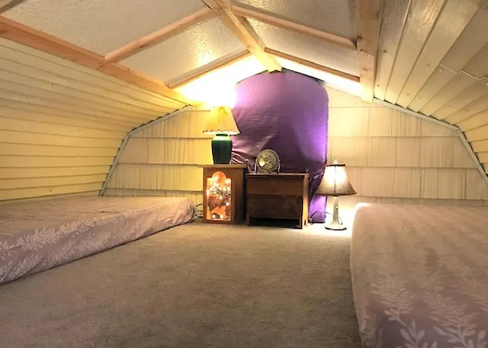 Snug Tiny House Getaway In Elton For Vacations Near The Wolf River, Wisconsin